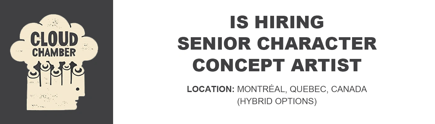 Cloud Chamber hiring Senior Character Concept Artist, Canada