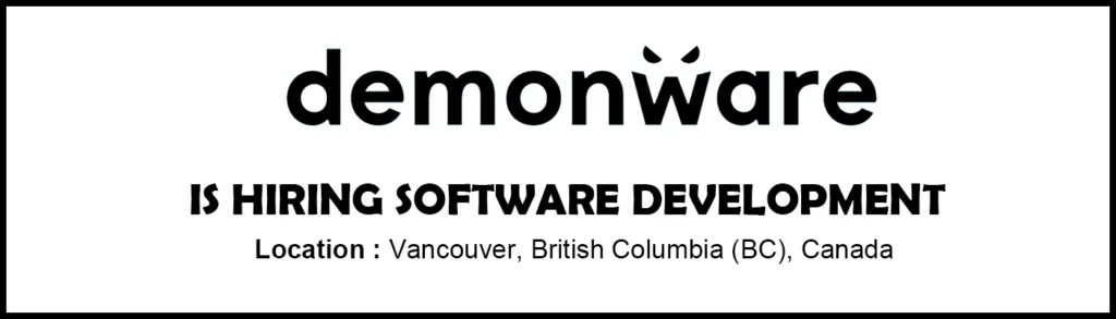 Internship canada Software Development at Demonware thumb