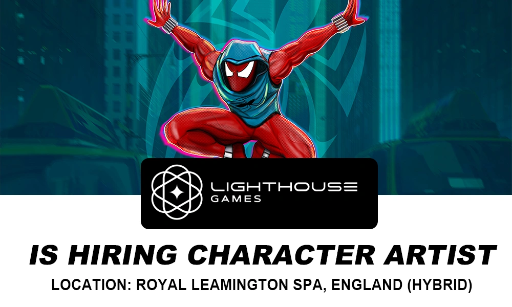 Lighthouse Games hiring Character Artist, England