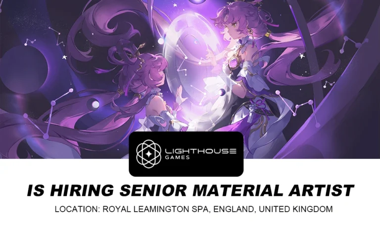 Lighthouse Games is seeking Senior Material Artist, UK
