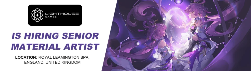 Lighthouse Games is seeking Senior Material Artist, UK thumb