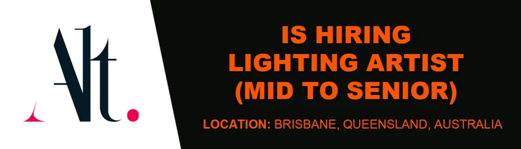 Lighting Artist (Mid to Senior) job at Alt.vfx, Brisbane Lighting Artist (Mid to Senior) job at Alt.vfx, Brisbane