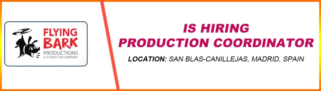 Production Coordinator job at Flying Bark Productions Production Coordinator job at Flying Bark Productions