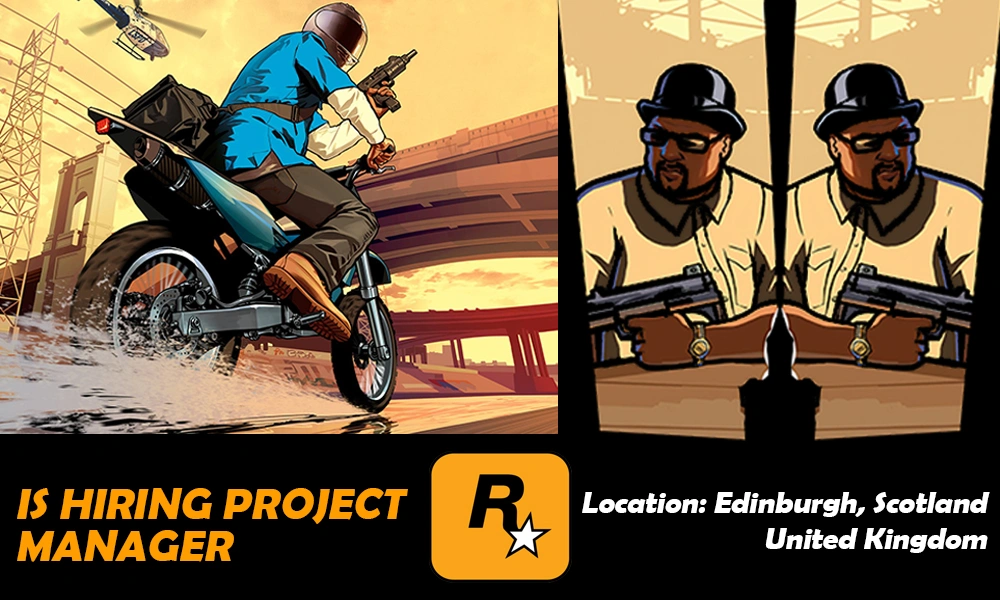 Project Manager Jobs at Rockstar Games