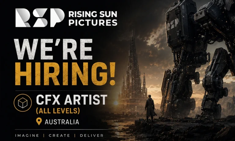Rising Sun Pictures hiring CFX Artist (All Levels), Australia thumb