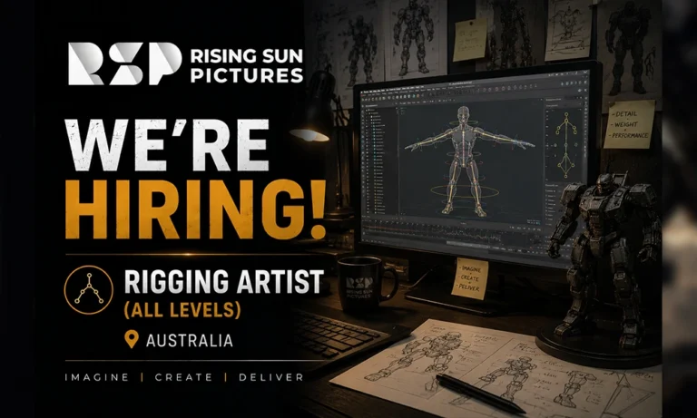 Rising Sun Pictures hiring Rigging Artist (All Levels), Australia thumb