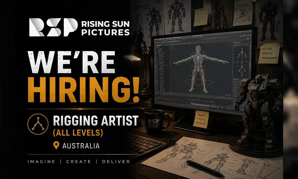 Rising Sun Pictures hiring Rigging Artist (All Levels), Australia thumb