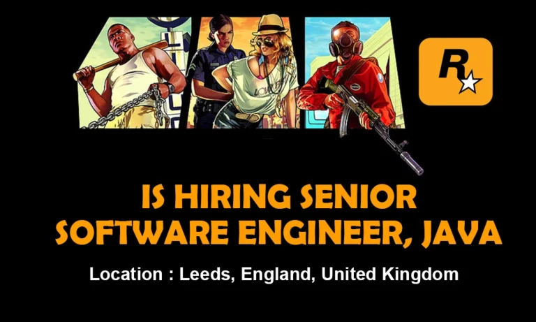 Senior Software Engineer job at Rockstar Games, UK