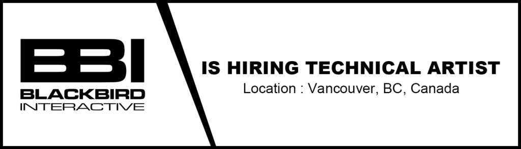 Technical Artist Jobs - Blackbird Interactive, Remotethumb