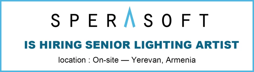 Unreal Engine Jobs Senior Lighting Artist at Sperasoft