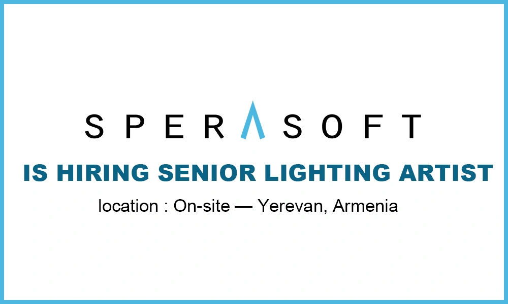 Unreal Engine Jobs Senior Lighting Artist at Sperasoft thumb