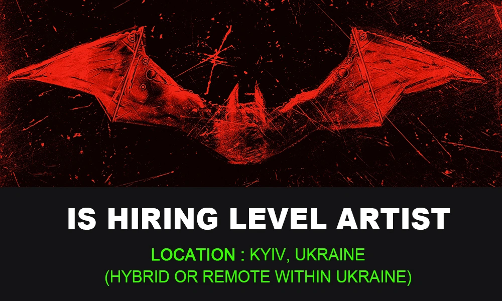 Wargaming is seeking Level Artist, Full Remote (Ukraine only)
