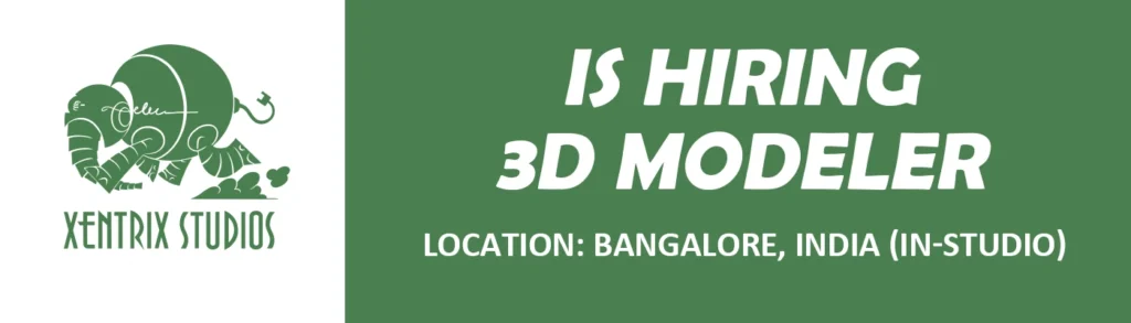 Xentrix Studios Hiring 3D Modelers (Sets & Props)