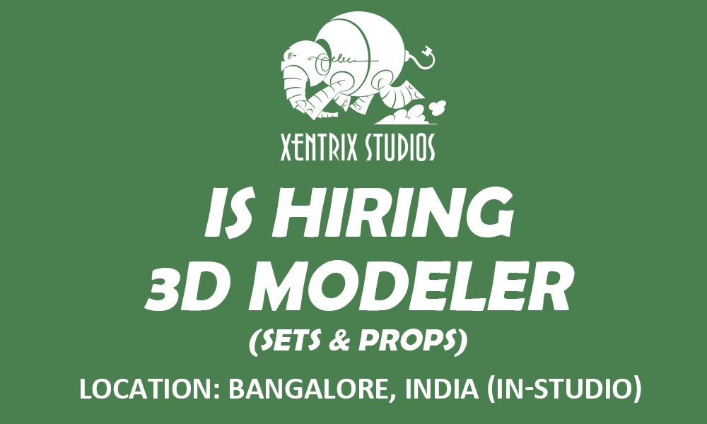 Xentrix Studios Hiring 3D Modelers (Sets & Props) thumb