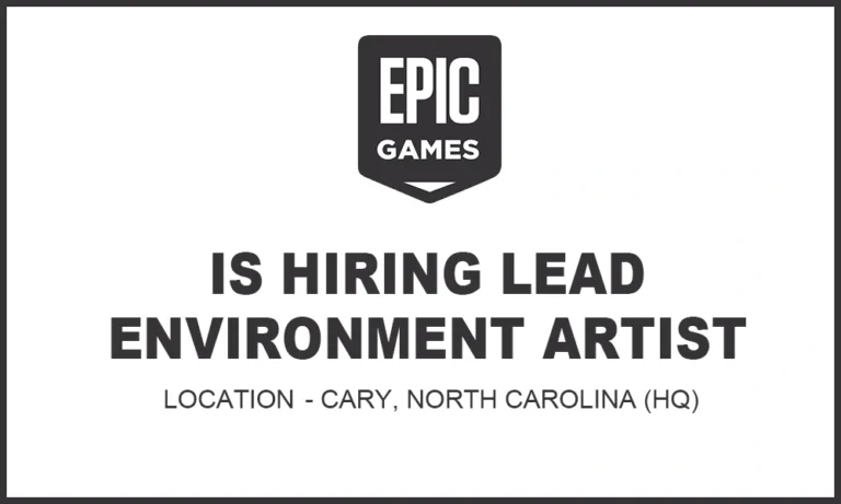 3D Environment Artist job at Epic Games, North Carolina thumb