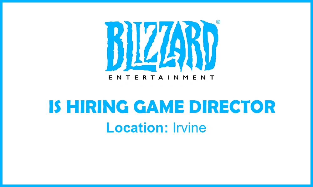3D Game Director job at Blizzard Entertainment thumb