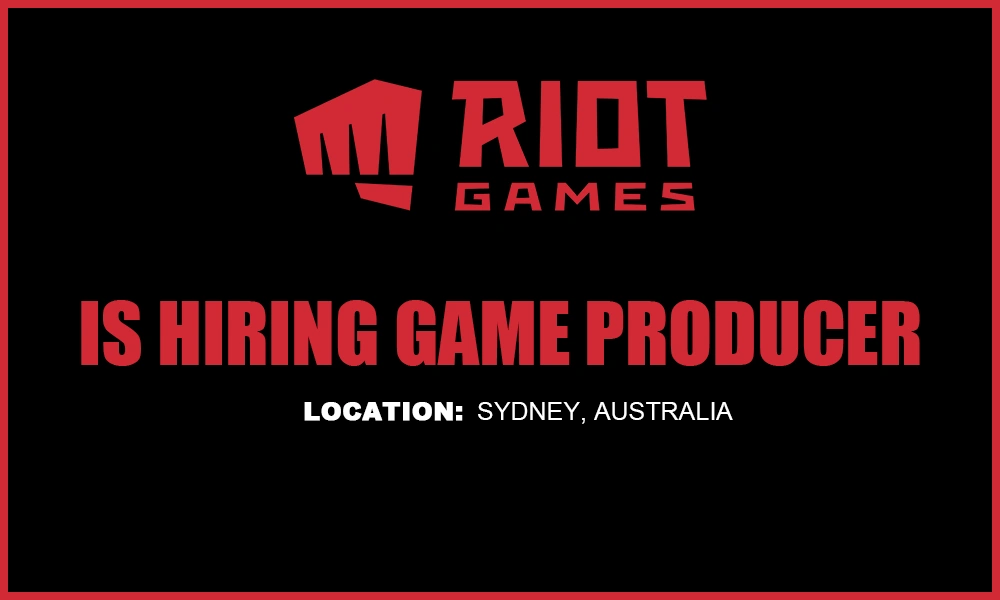 3D Game Producer Job Riot Games thumb