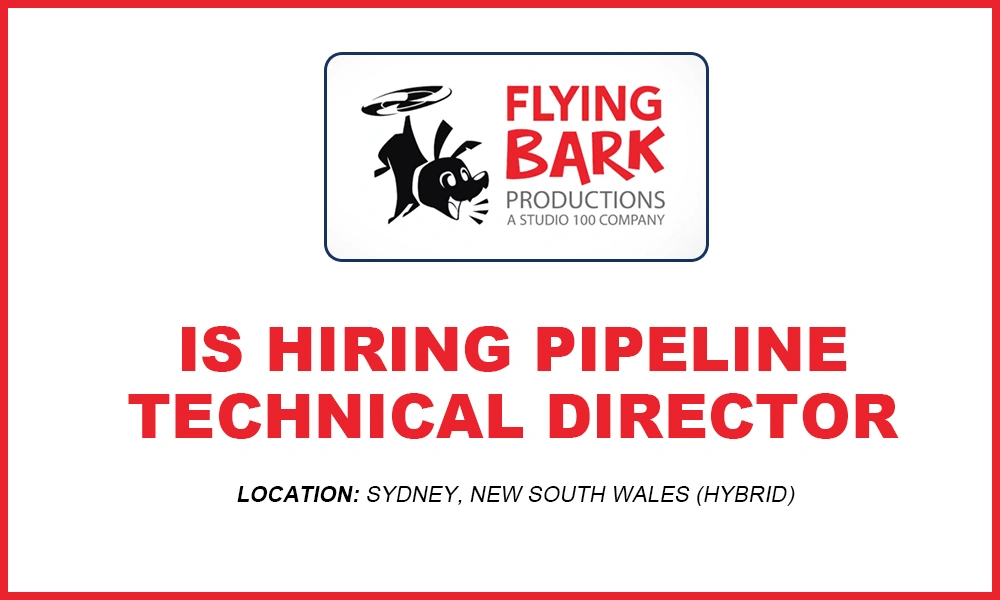 3D Pipeline Technical Director Flying Bark Productions, Sudney thumb