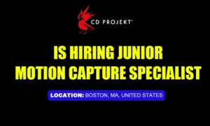 CD PROJEKT RED hiring Junior Motion Capture Specialist