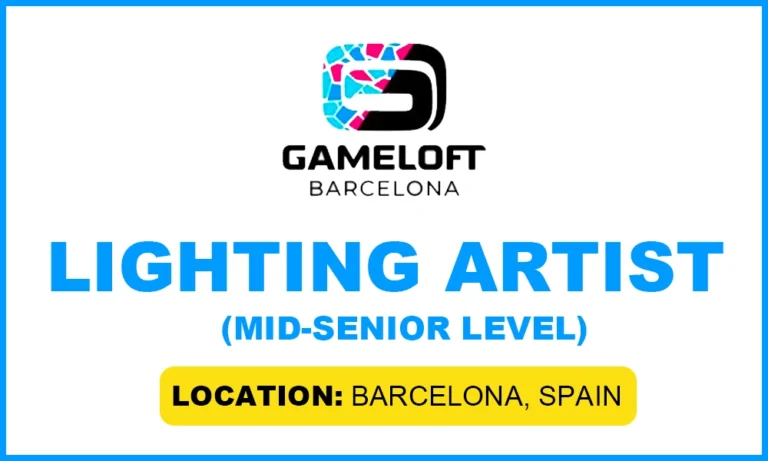 Gameloft Barcelona Lighting Artist (Mid-Senior Level) thumb