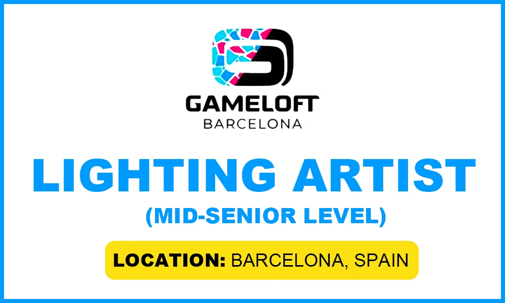 Gameloft Barcelona Lighting Artist (Mid-Senior Level) thumb