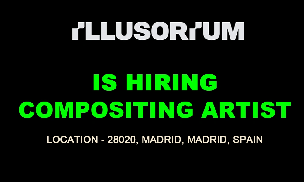 Madrid Jobs Compositing Artist at Illusorium Studios, 2026 thumb
