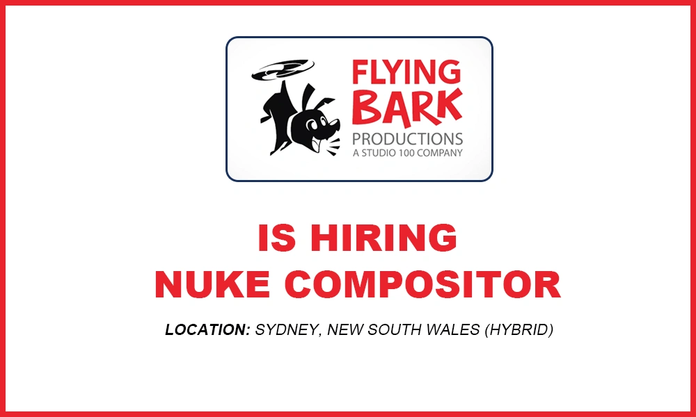 Nuke Compositor job at Flying Bark Productions, 2026 thumb