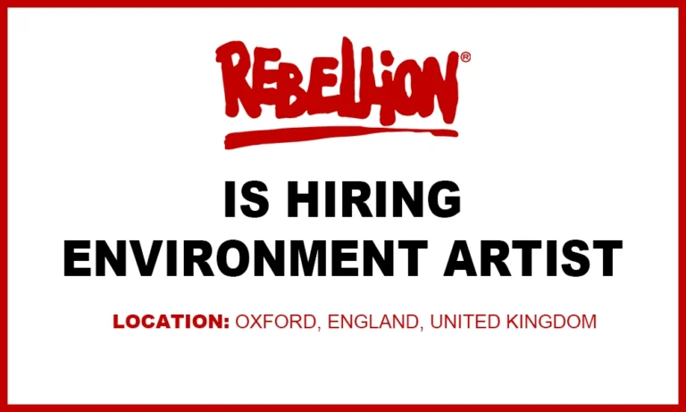Rebellion hiring 3D Environment Artist, Oxford thumb