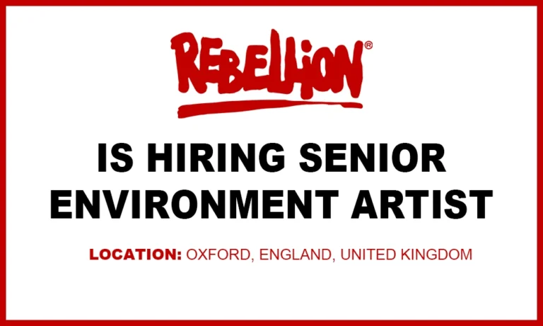 Senior 3D Environment Artist, Rebellion Oxford thumb