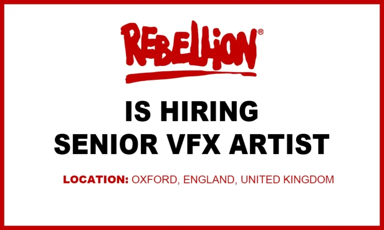 Senior VFX Artist at Rebellion Game Studios, UK THUMB