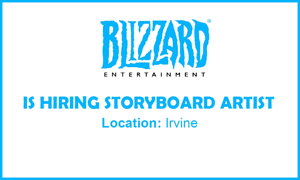 Storyboard Artist job at Blizzard Entertainment, 2026 thumb