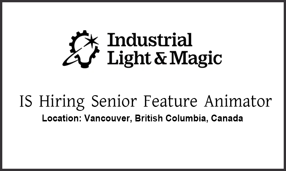 Vancouver jobs washington Senior 3D Animator thumb