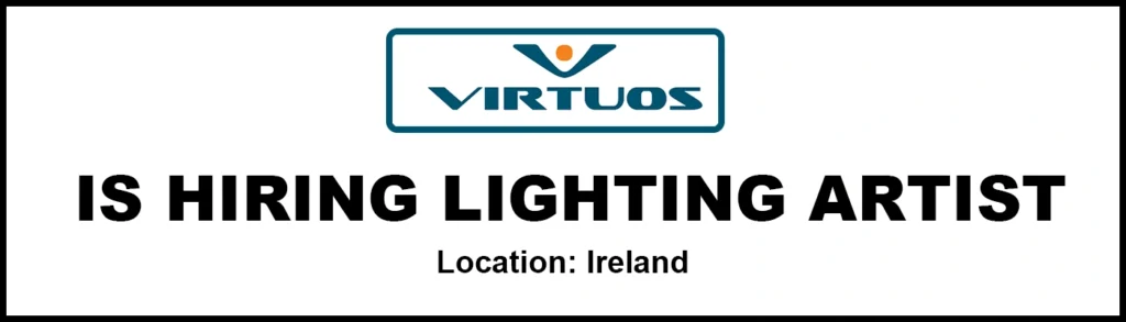 Virtuos hiring Mid-Level Lighting Artist, 2026 Virtuos hiring Mid-Level Lighting Artist, 2026