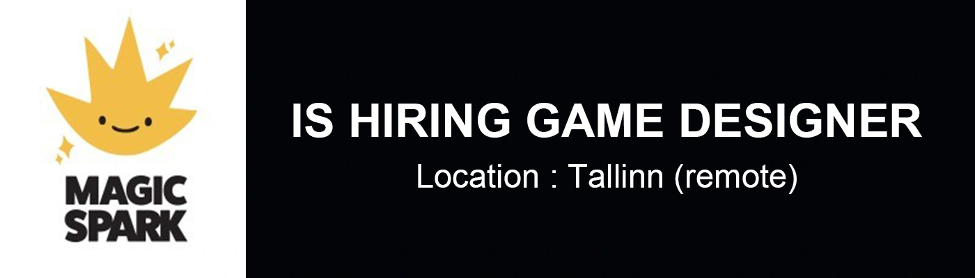 Game Designer Opportunity at Magic Spark, 2026