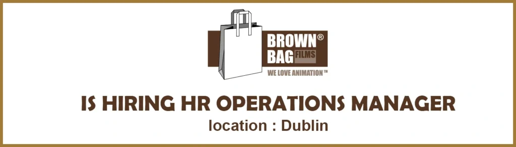 HR Operations Manager – Brown Bag Films (Dublin, Ireland) thumb