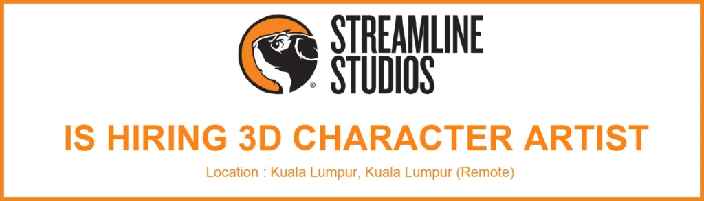Hiring 3D Character Artist at Streamline Studios - Freelance Hiring 3D Character Artist at Streamline Studios - Freelance