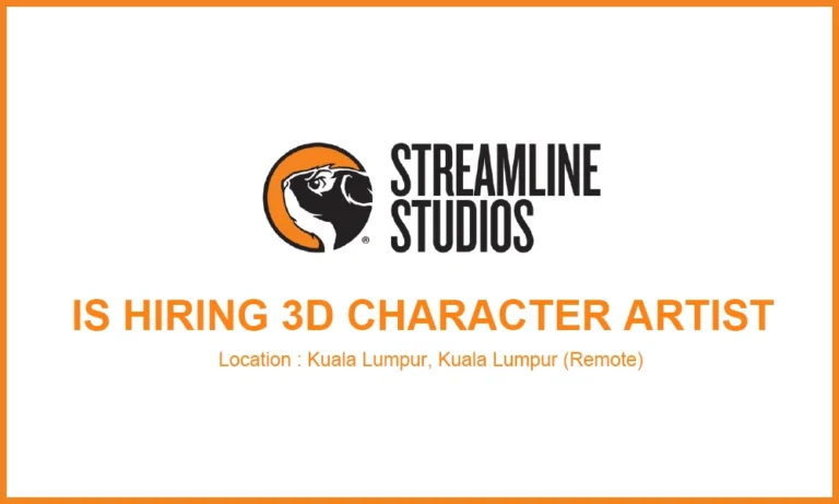 Hiring 3D Character Artist at Streamline Studios - Freelance thumb