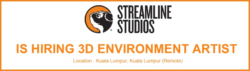 Hiring 3D Environment Artist at Streamline Studios, Freelance