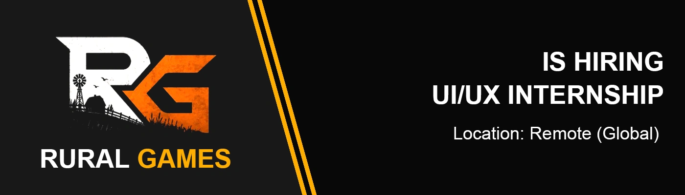Hiring UI/UX Internship at Rural Games, 2026