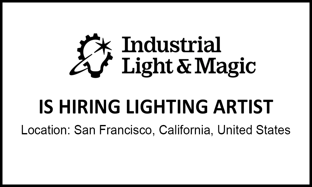ILM USA hiring Lighting Artist, 2026 thumb