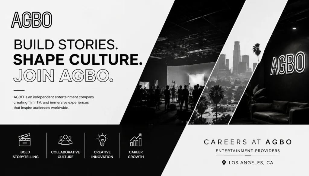 Join AGBO and Bring Extraordinary Stories to Life