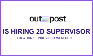 Outpost VFX is hiring 2D Supervisor, London thumb