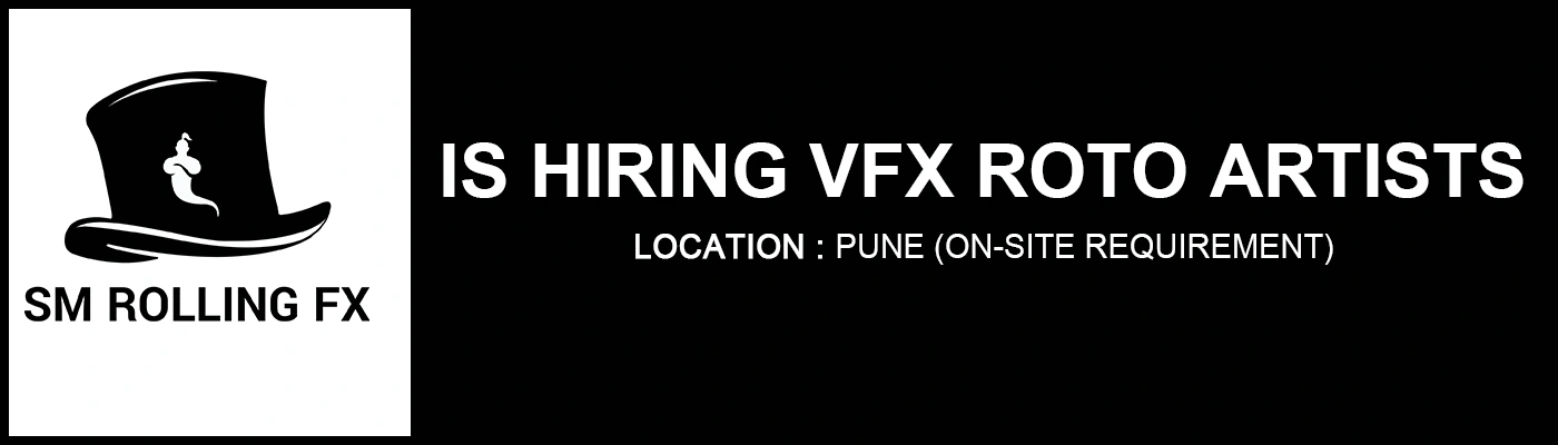 VFX Roto Artist at SMR VFX Studio, Pune 2026