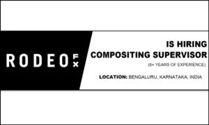 Rodeo FX is hiring Compositing Supervisor, Bengaluru thumb