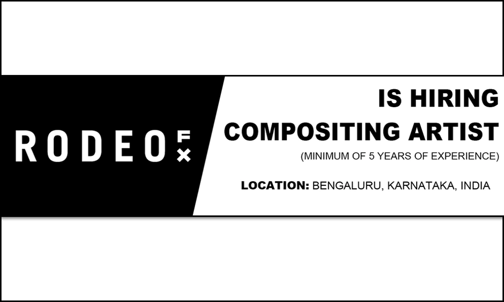 Rodeo FX is hiring Senior Compositing Artist, Bengaluru thumb